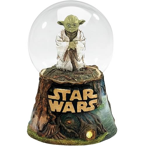 Star Wars Yoda Water Globe